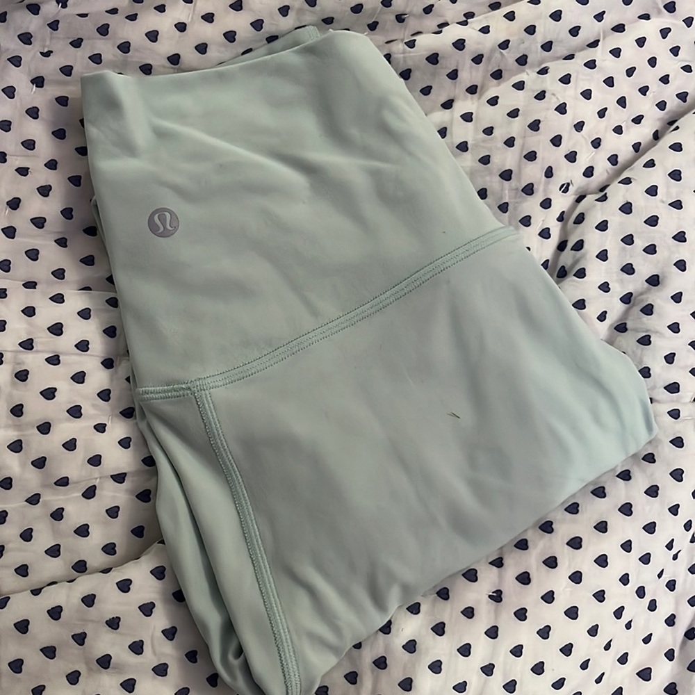 lululemon athletica Light Green Leggings